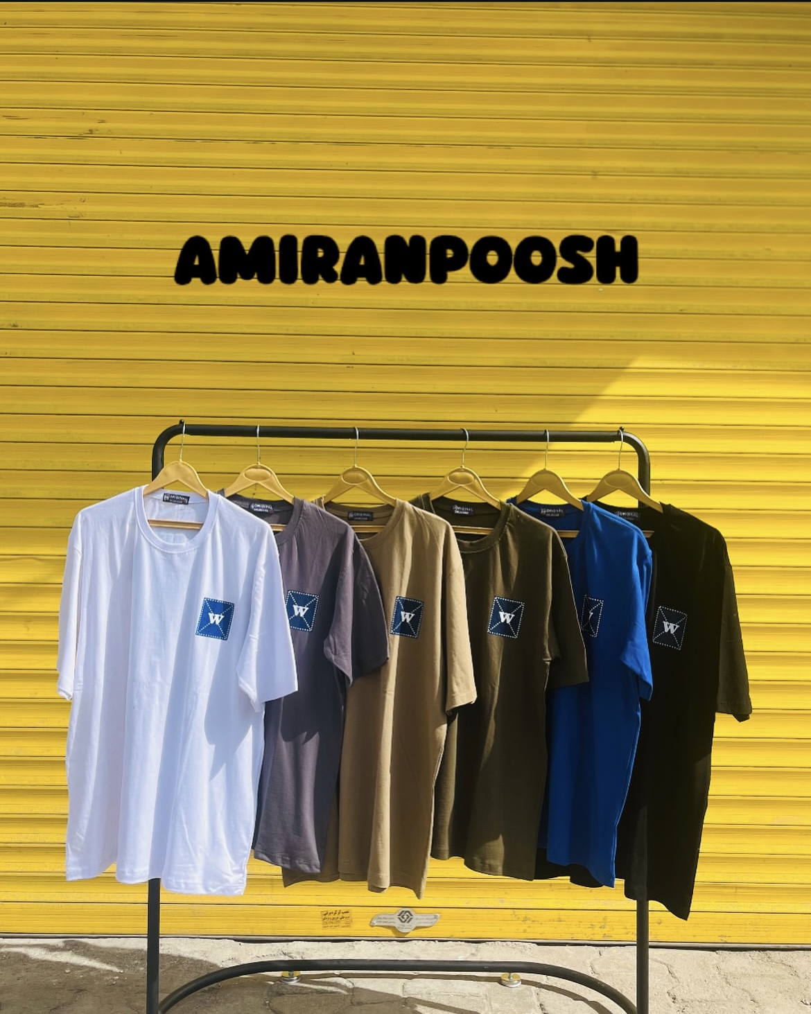 تیشرت قواره بزرگ پنبه سوپر