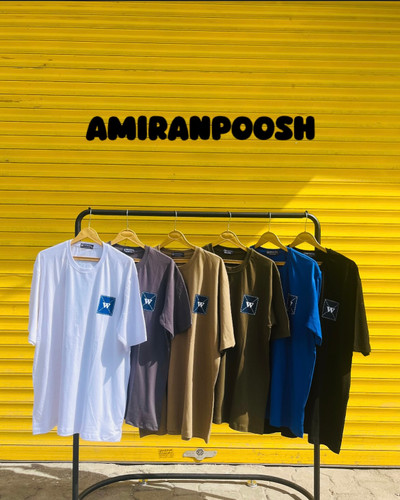 تیشرت قواره بزرگ پنبه سوپر