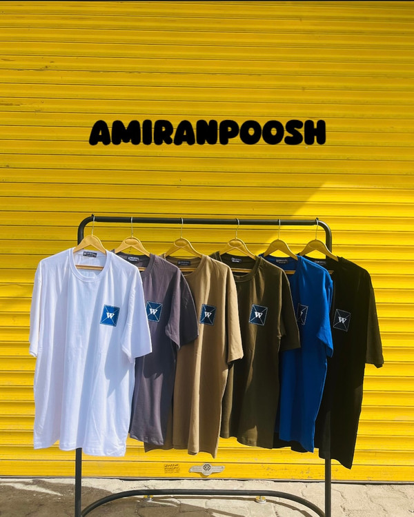 تیشرت قواره بزرگ پنبه سوپر